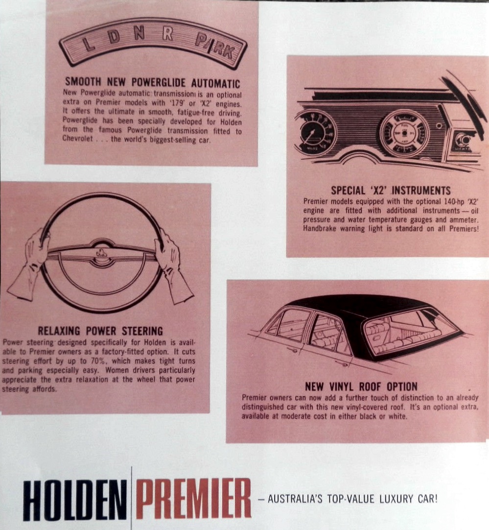 1965 Holden HD Premier Brochure Page 2